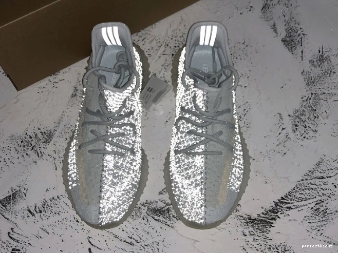Yeezy White Adidas Cloud Reflective V2 350 Boost FW5317 0715